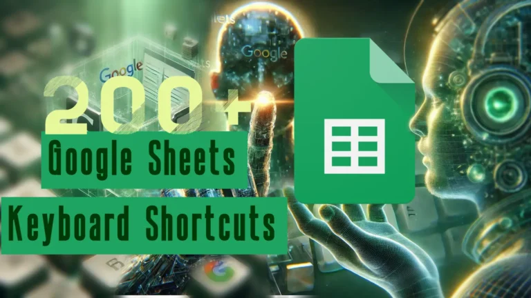 Google_Sheets_Shortcuts_Keybord